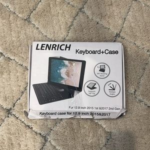 12.9 inch 2015 1st and 2017 2nd gen keyboard case